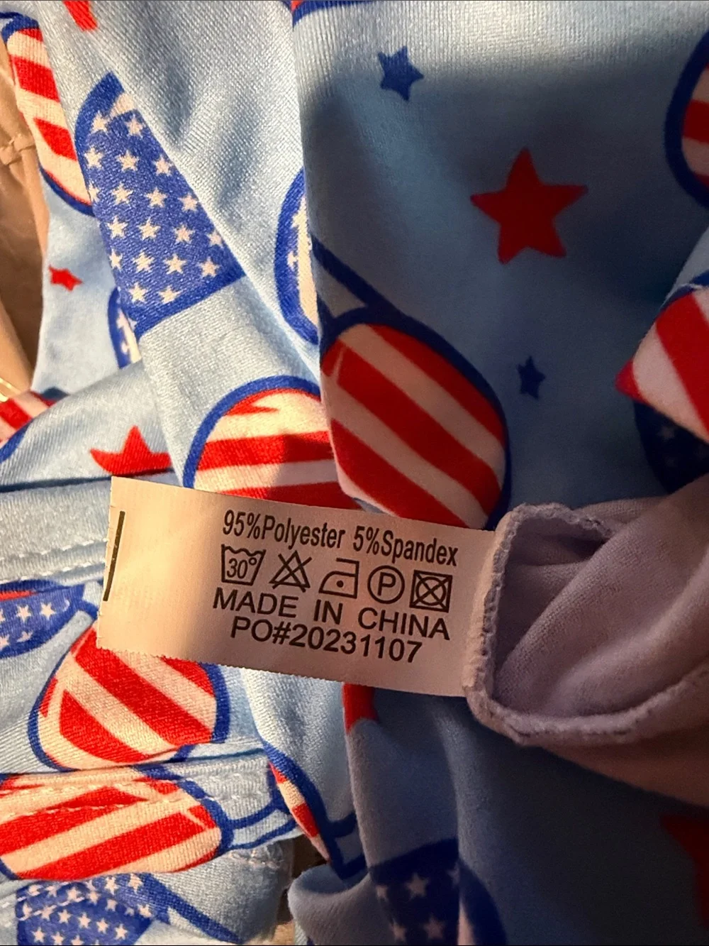 Mila & Rose Baby Patriotic Sunglasses Romper – 0-6M & 12-18M